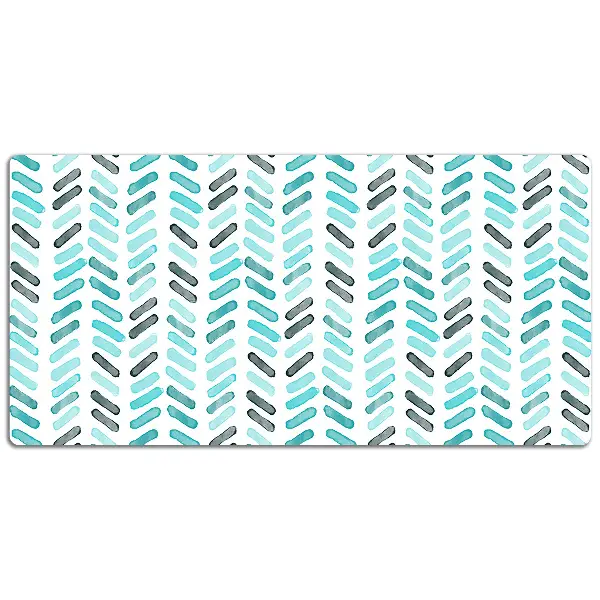Bureau mat Aquarel met visgraat