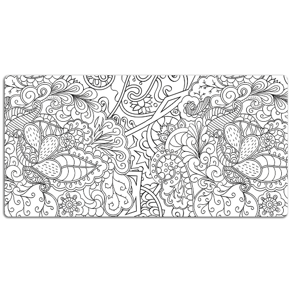 Bureaumat Abstract patroon