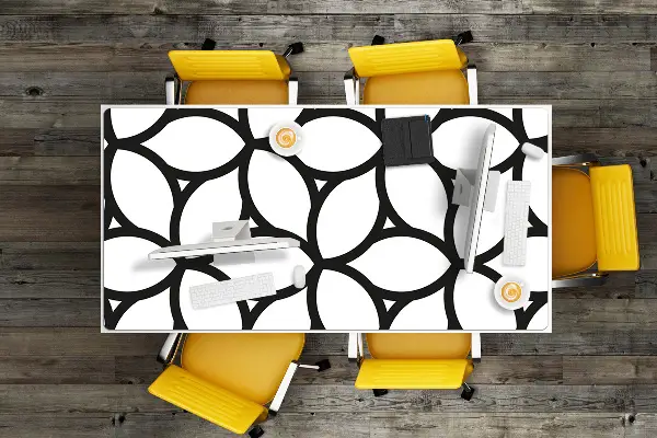 Bureau onderlegger Geometrische vormen