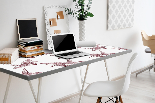 Bureau onderlegger Origami vogels