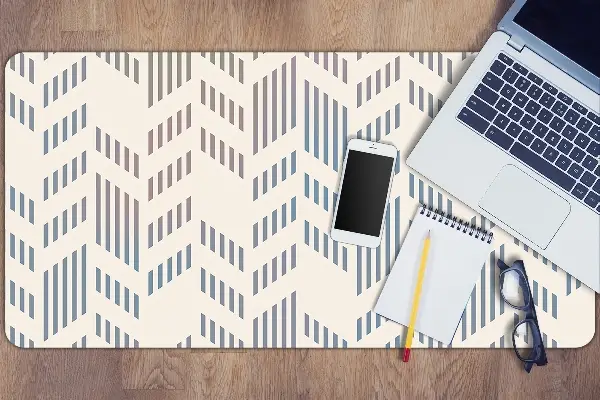 Bureau mat Geometrische visgraat