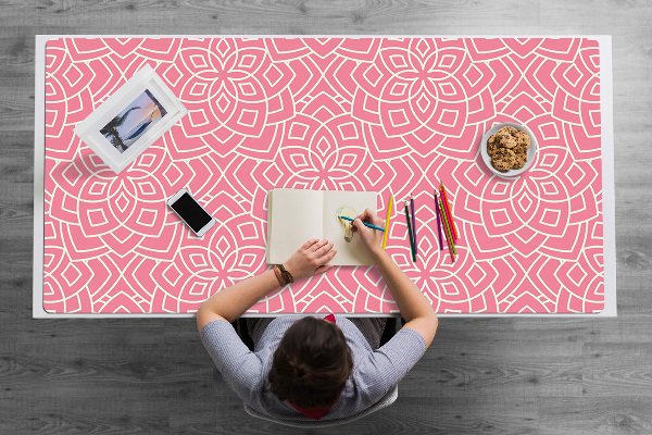 Bureau mat Bloemenpatroon