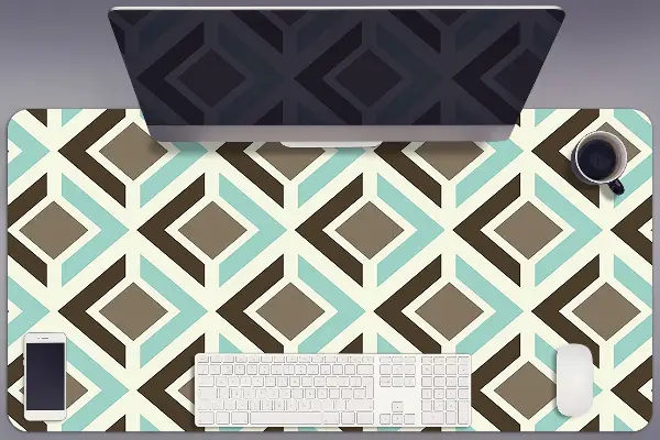 Bureau mat Retro patroon