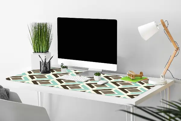 Bureau mat Retro patroon