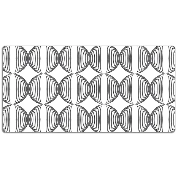 Bureau mat Districten retro