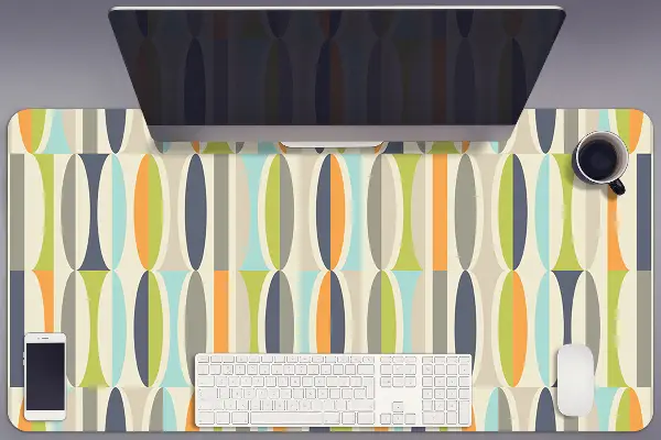 Bureau onderlegger Retro patroon
