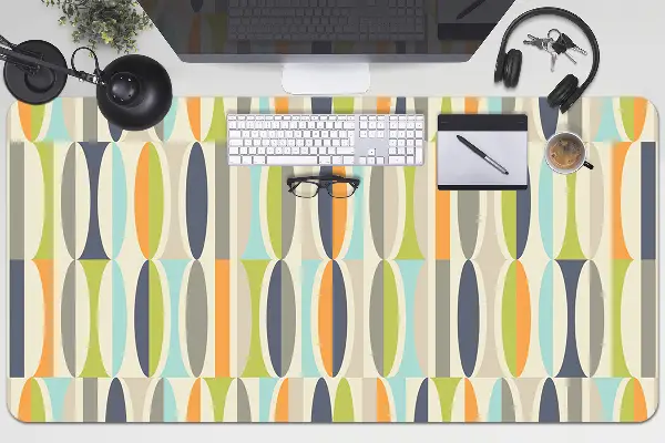 Bureau onderlegger Retro patroon