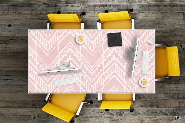 Bureau onderlegger Aztec -patroon