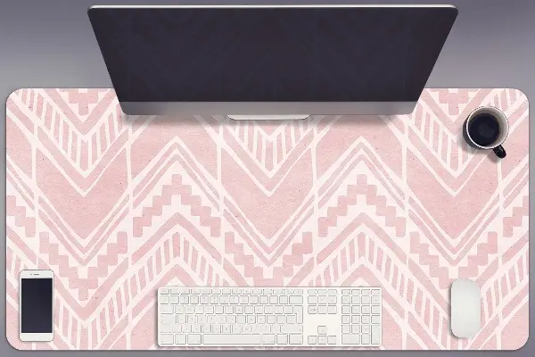 Bureau onderlegger Aztec -patroon