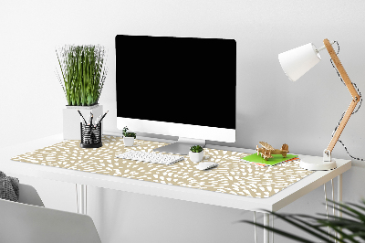 Bureau onderlegger Beige tranen boho