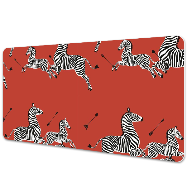 Bureau onderlegger Zebra's