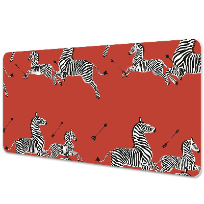 Bureau onderlegger Zebra's