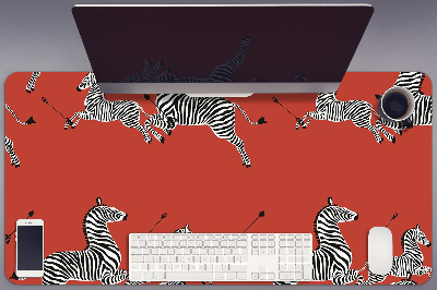 Bureau onderlegger Zebra's