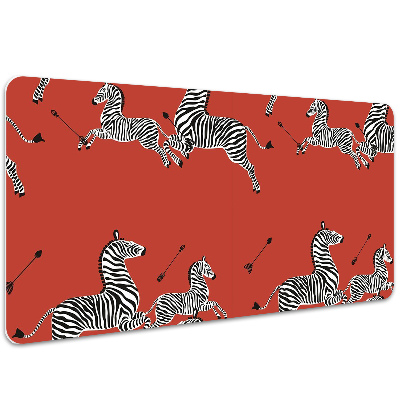 Bureau onderlegger Zebra's