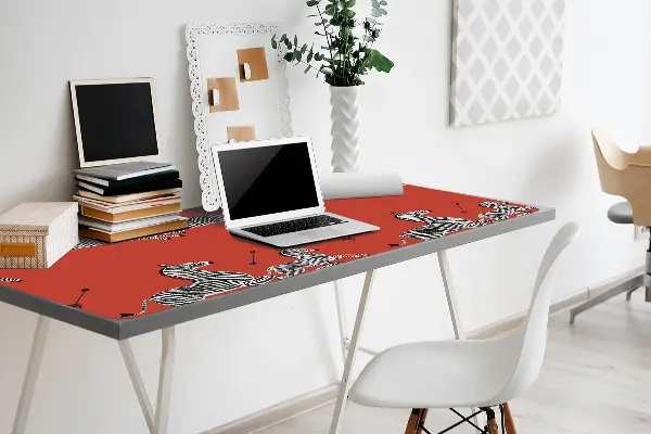 Bureau onderlegger Zebra's