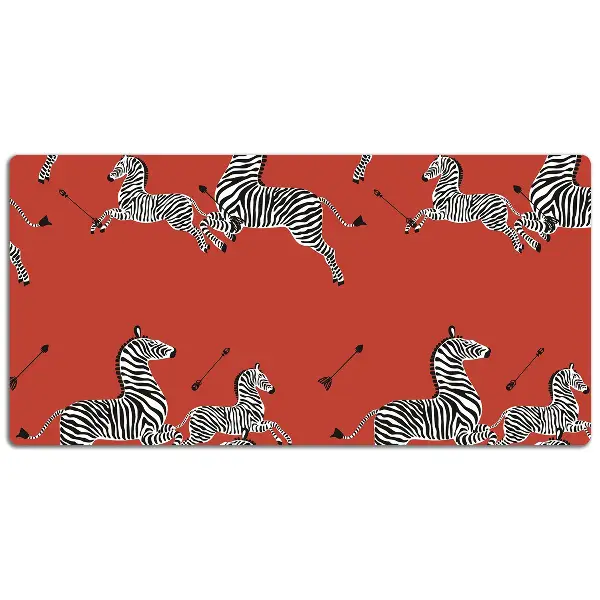 Bureau onderlegger Zebra's