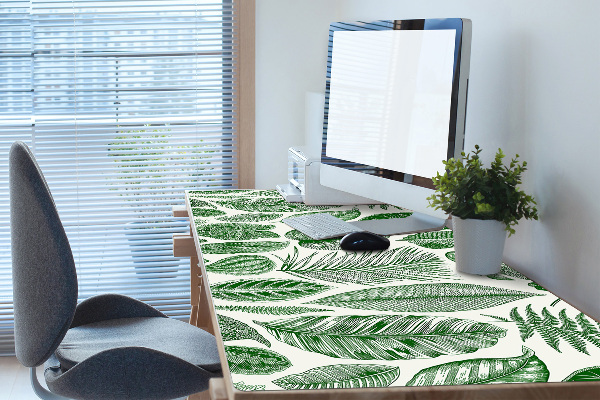 Bureau onderlegger Palm bladeren
