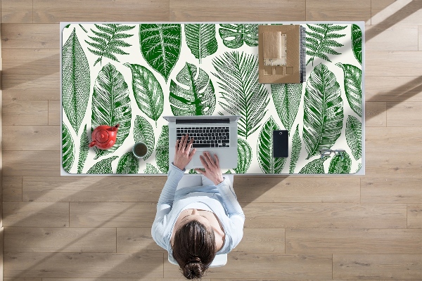 Bureau onderlegger Palm bladeren