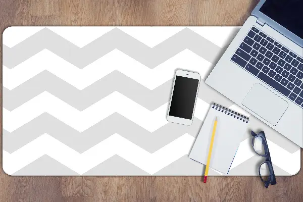 Bureau onderlegger Gray zig zaks