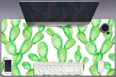 Bureau mat Pastel cacti