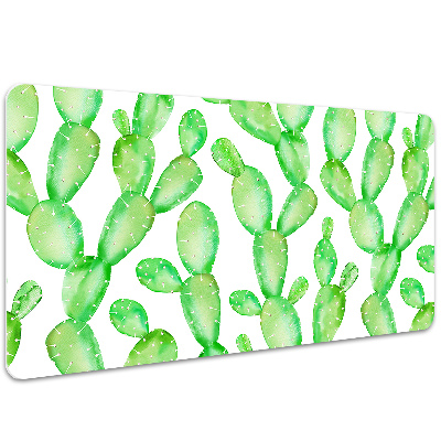 Bureau mat Pastel cacti