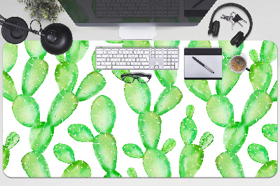 Bureau mat Pastel cacti