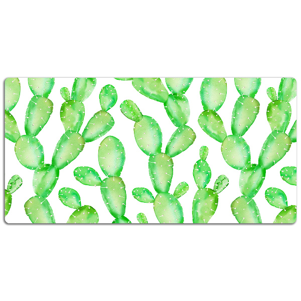 Bureau mat Pastel cacti