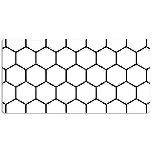 Bureau mat Platerpatroon van honing