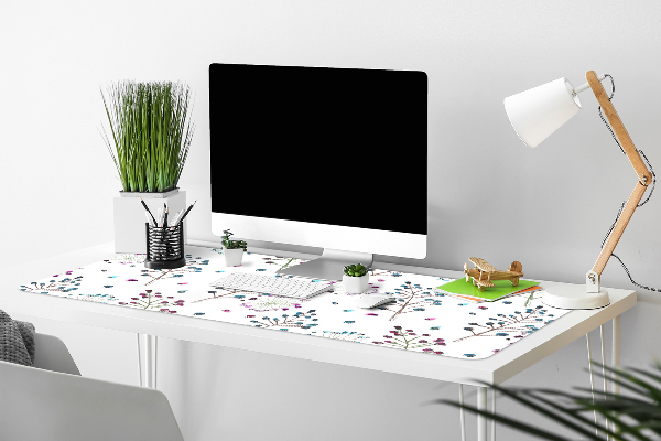 Bureau onderlegger Bloemenmotief