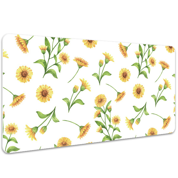 Bureau onderlegger Zonnebloemen