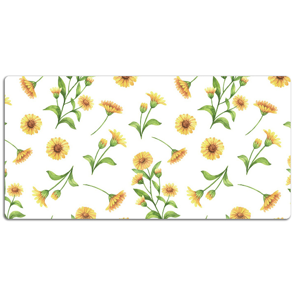 Bureau onderlegger Zonnebloemen