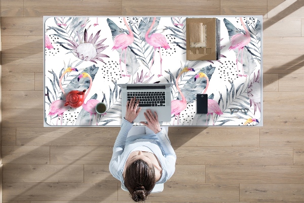 Bureau onderlegger Flamingos