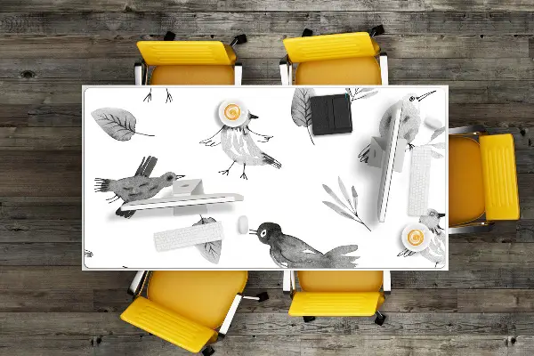 Bureaumat Getrokken vogels