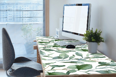 Bureau mat Eucalyptus bladeren