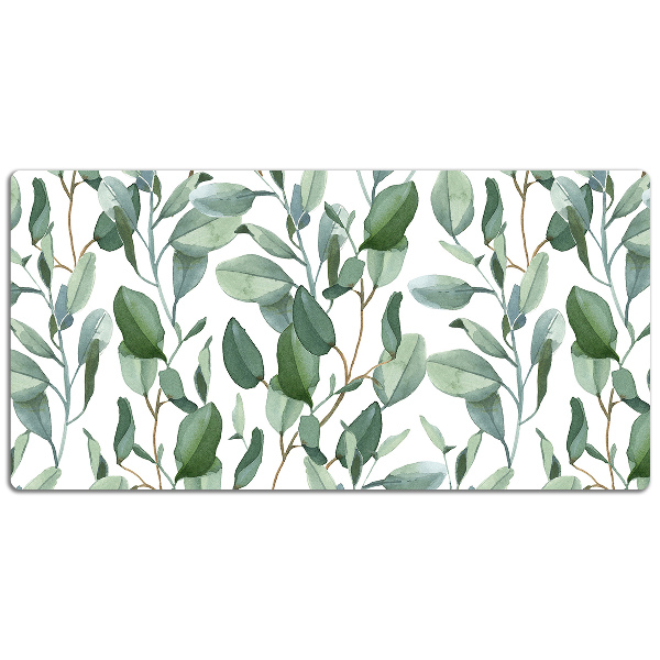 Bureau mat Eucalyptus bladeren