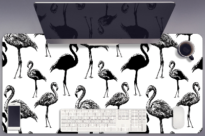 Bureau mat Retro -stijl van flamingo