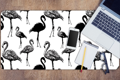 Bureau mat Retro -stijl van flamingo