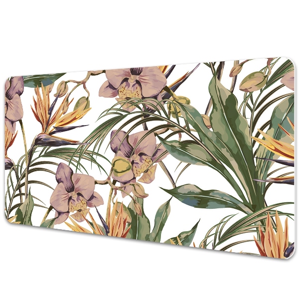 Bureau mat Botanische bladeren