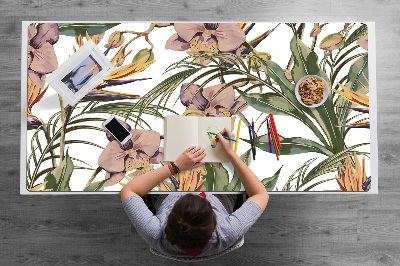 Bureau mat Botanische bladeren