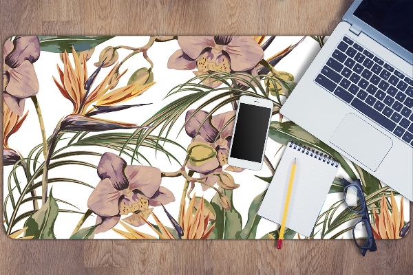 Bureau mat Botanische bladeren