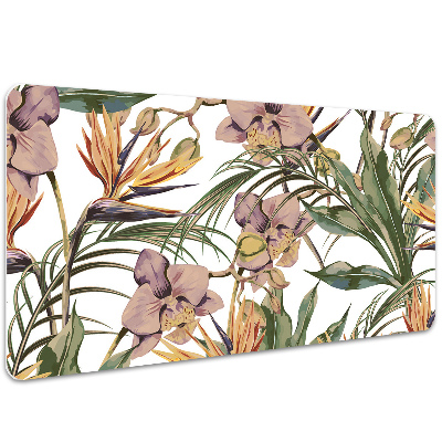 Bureau mat Botanische bladeren