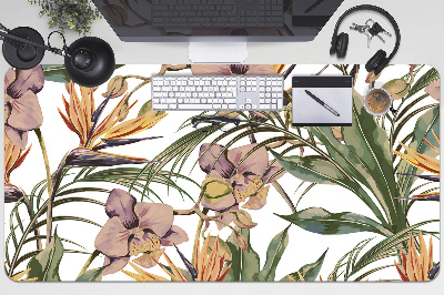 Bureau mat Botanische bladeren