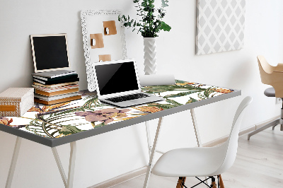 Bureau mat Botanische bladeren