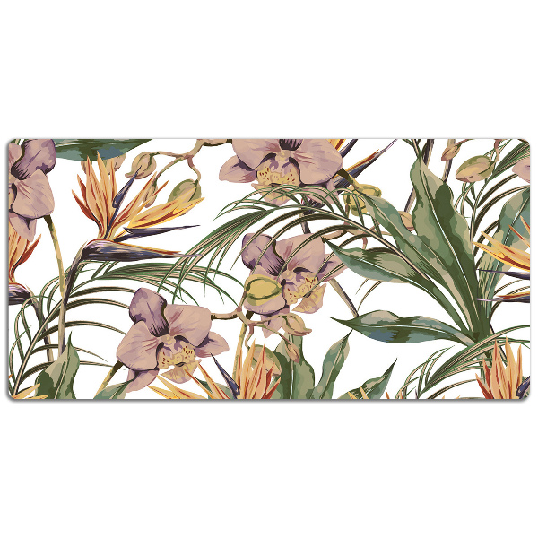 Bureau mat Botanische bladeren