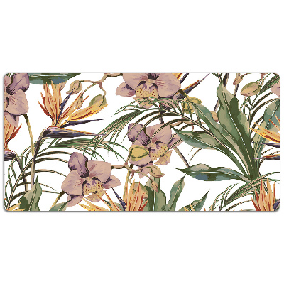 Bureau mat Botanische bladeren