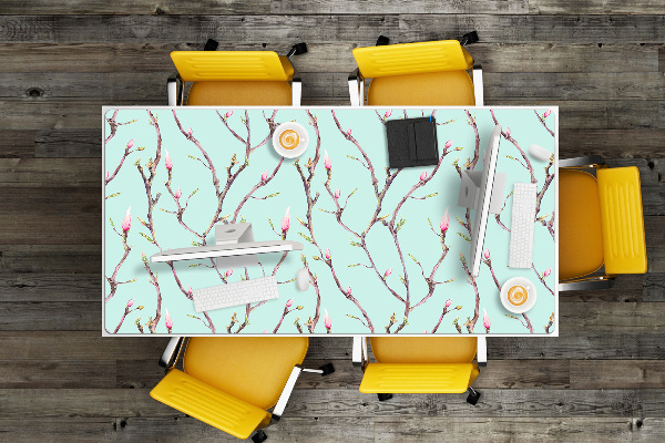 Bureau onderlegger Takken en donuts