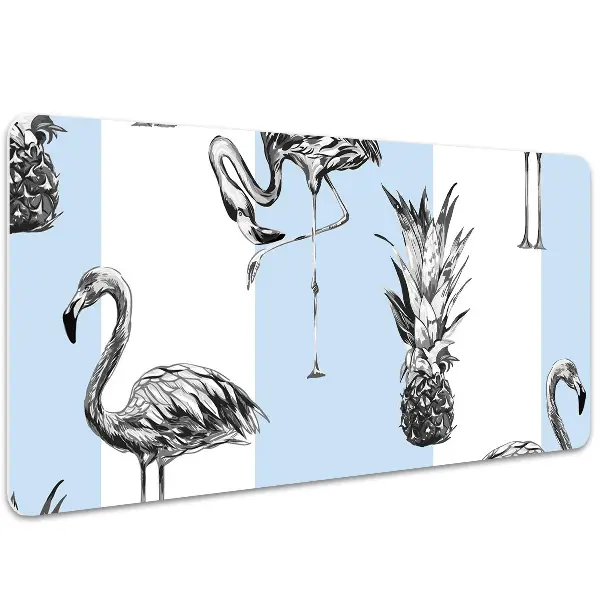 Bureau onderlegger Flaming en ananas