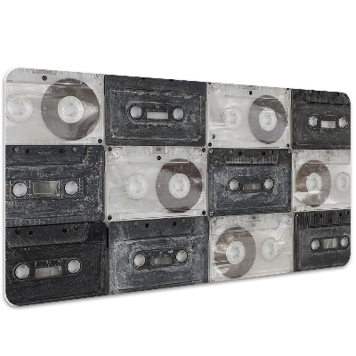 Bureau onderlegger Oude cassettes