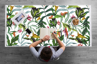 Bureau mat Tropische flora