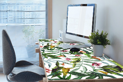 Bureau mat Tropische flora